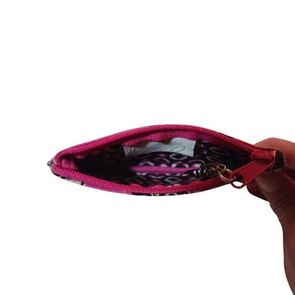 Vera Bradley ID Card Holder Coin Purse Zip Pouch Key Multi-Colored - Picture 4 of 6